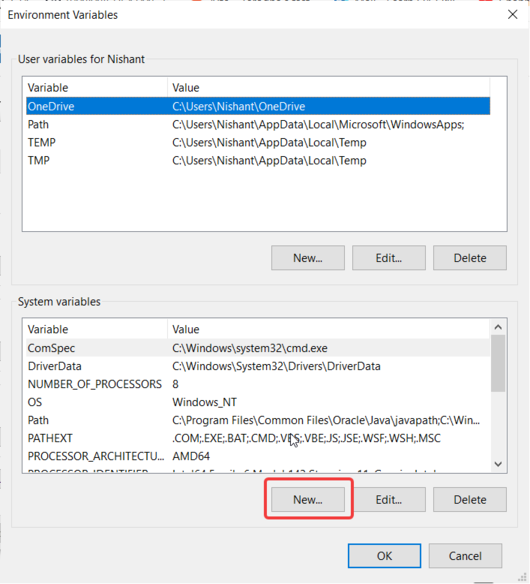 add new sys var