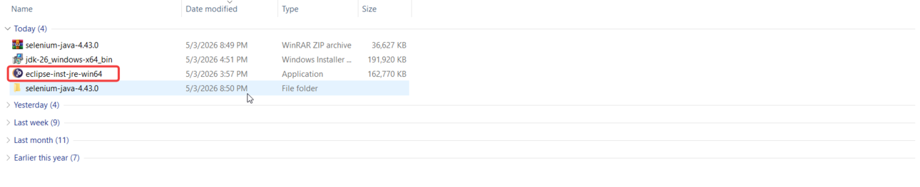 eclipse installer 1